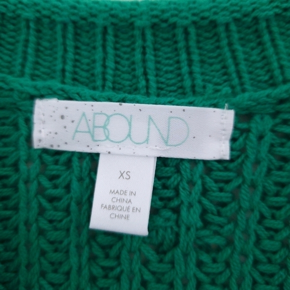 Abound Green Lake Ribbed Knit Doleman Sleeve Sweater - Picture 14 of 14